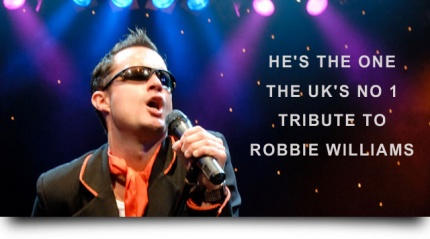 Lee Pashley As Robbie Williams